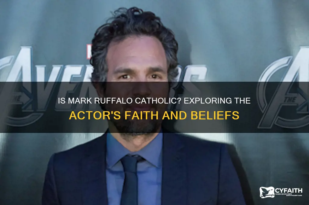 is mark ruffalo catholic