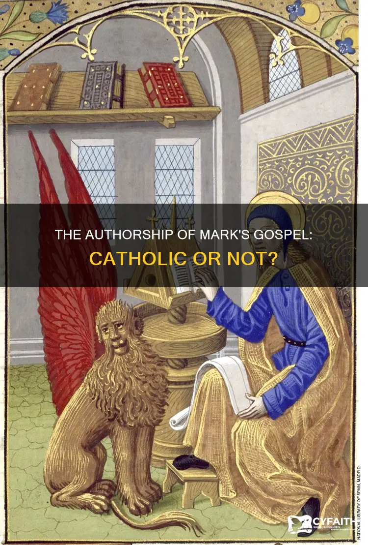 is mark the apostle the gospel author catholic