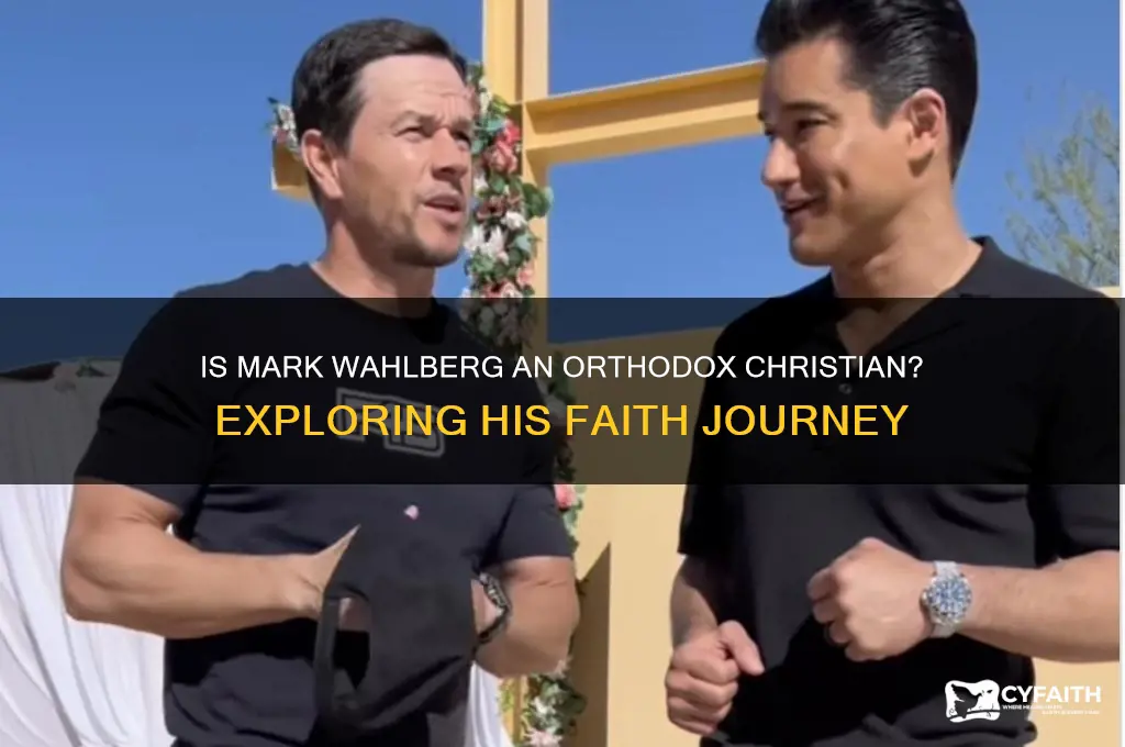 is mark wahlberg orthodox christian
