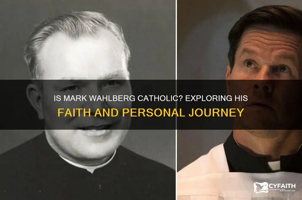 is mark wahlburg catholic