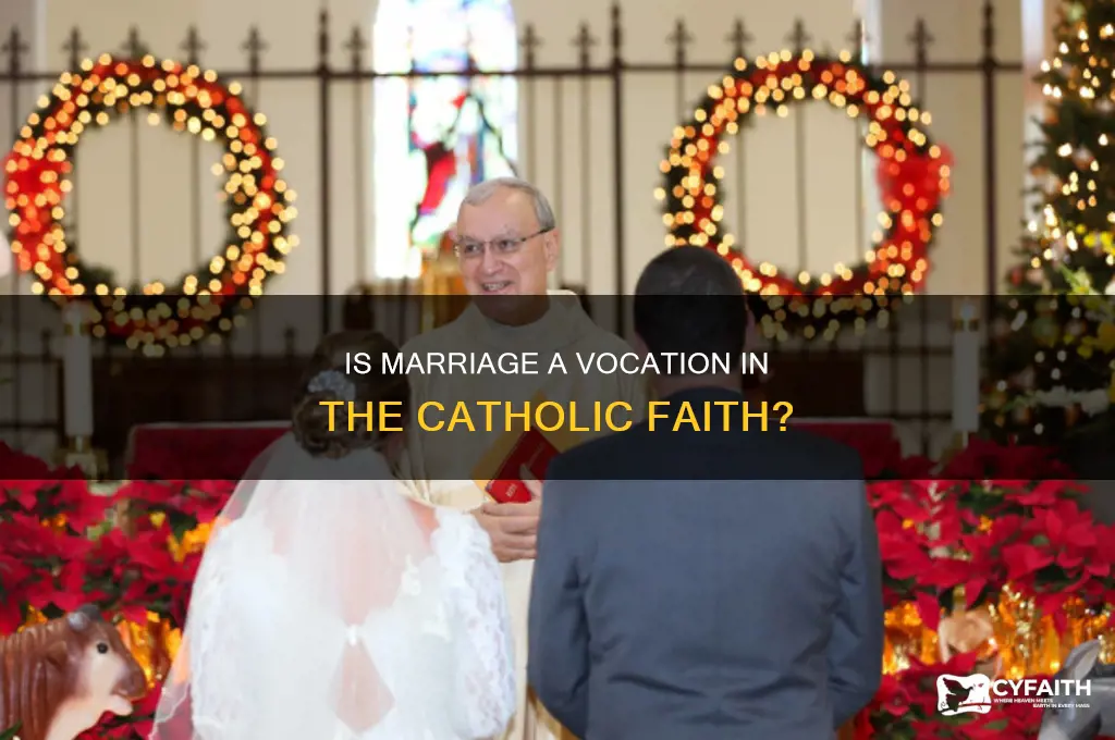 is marriage a vocation catholic