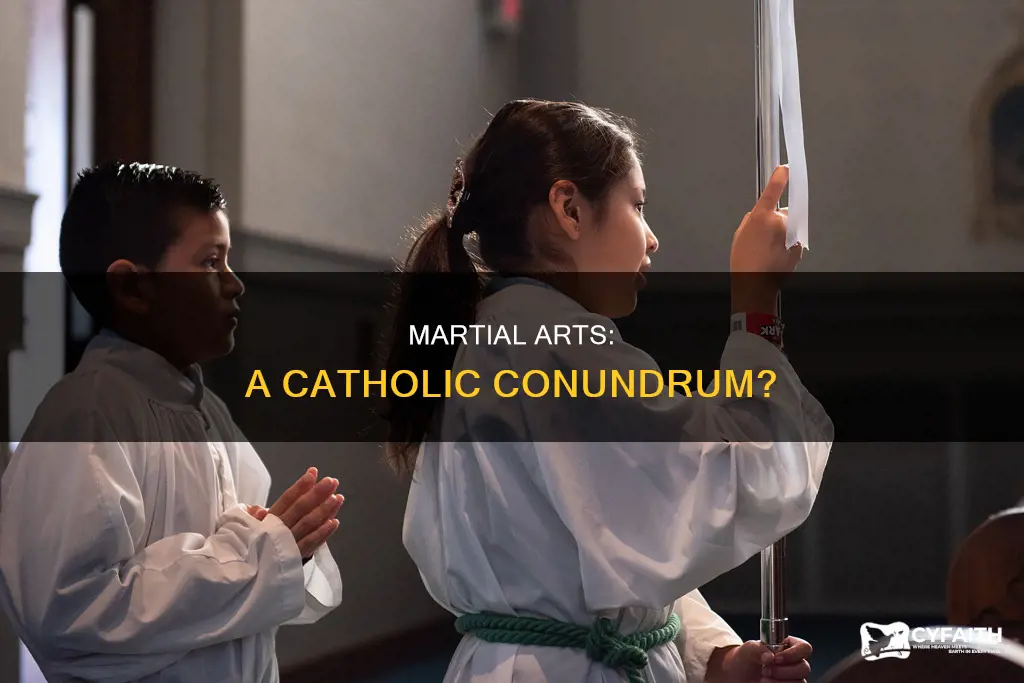 is martial arts against catholic religion
