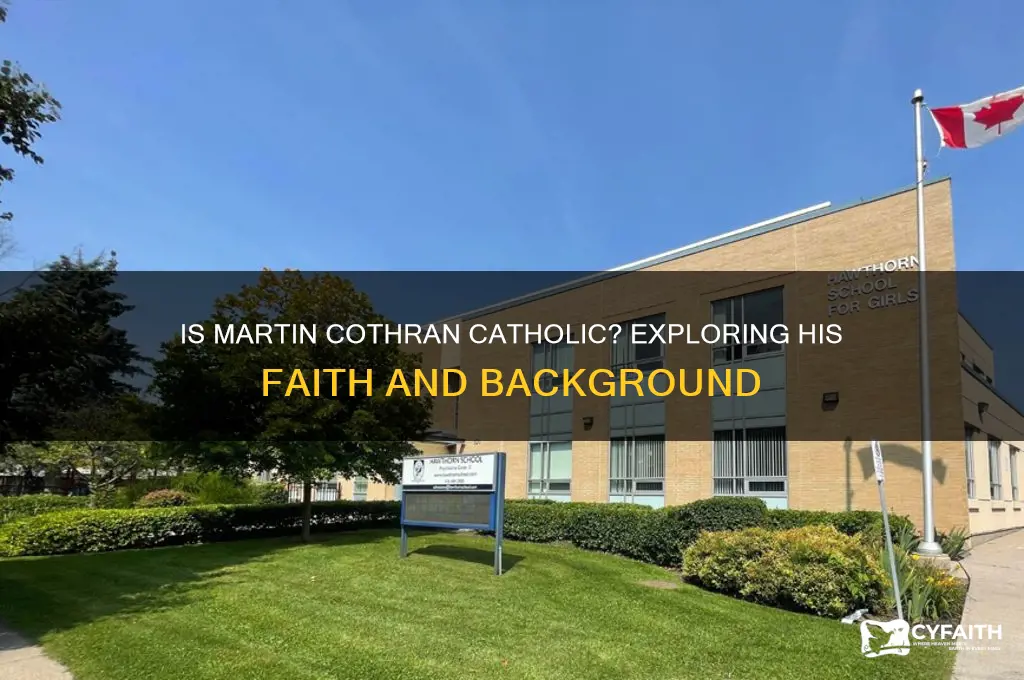 is martin cothran catholic