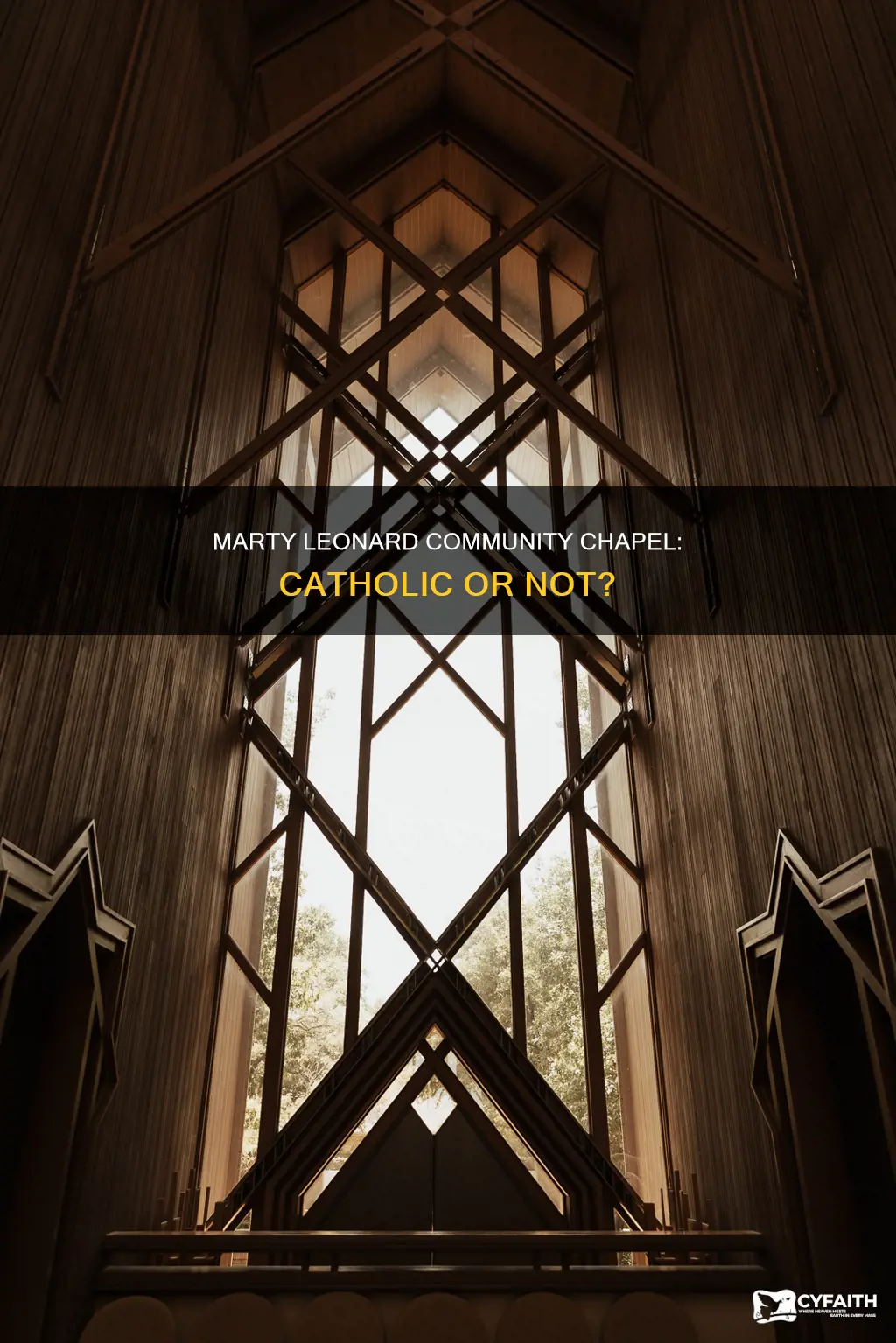 is marty leonard community chapel a catholic