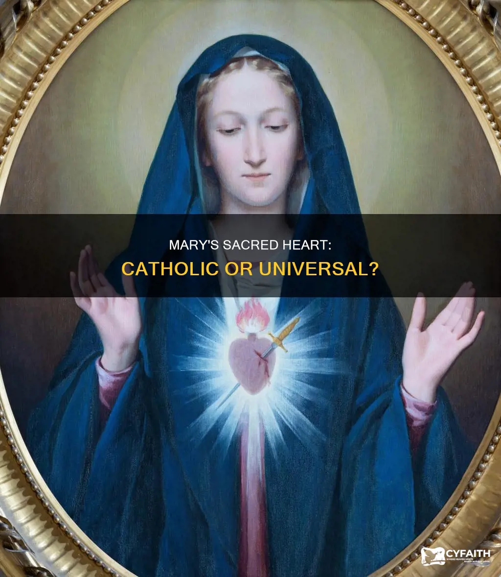 is mary sacred heart only catholic