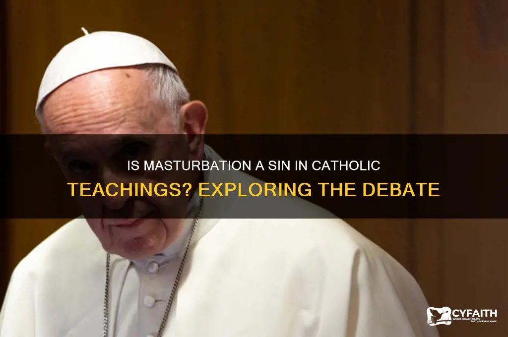 is masterbation a catholic sin