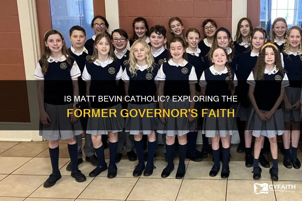 is matt bevin catholic