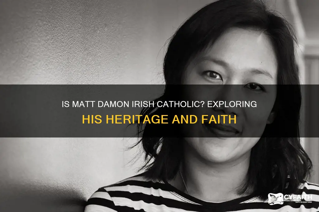 is matt damon irish catholic