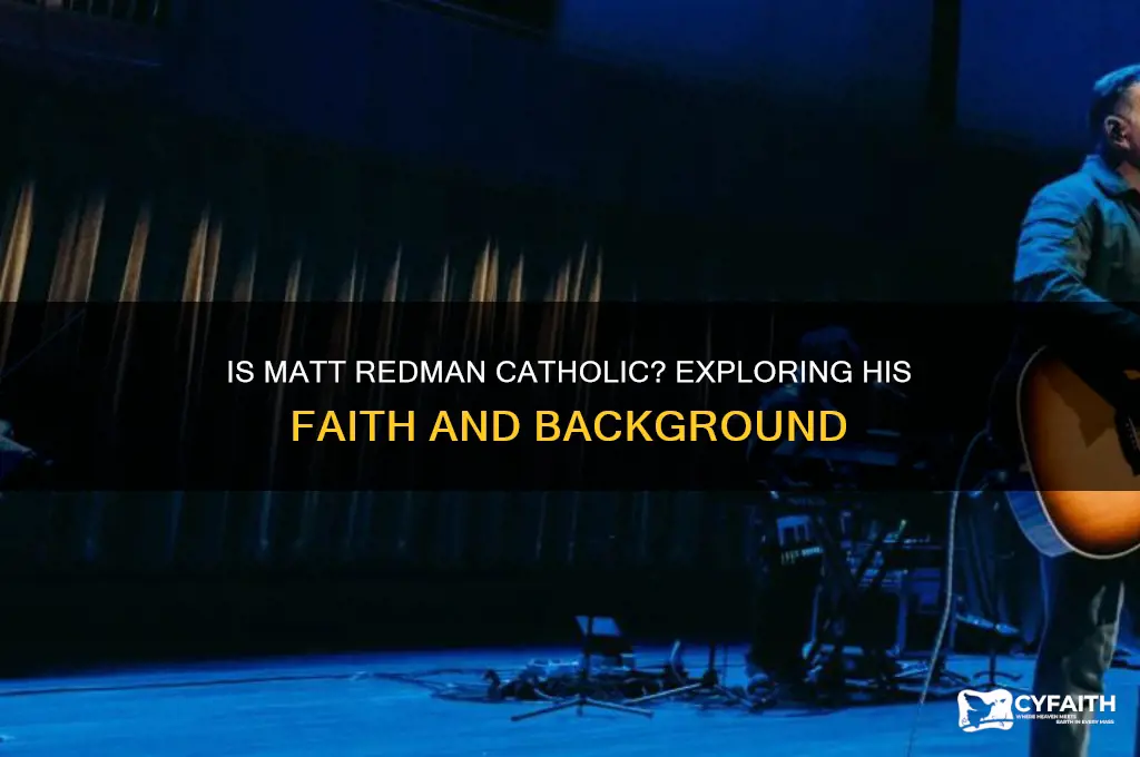 is matt redman a catholic