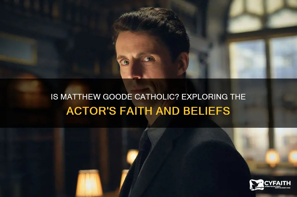 is matthew goode catholic