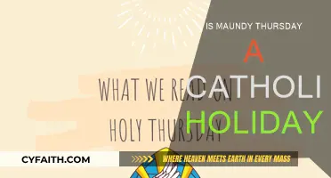 Maundy Thursday: Catholic Holiday or Not?