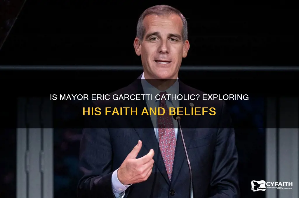 is mayor garcetti catholic