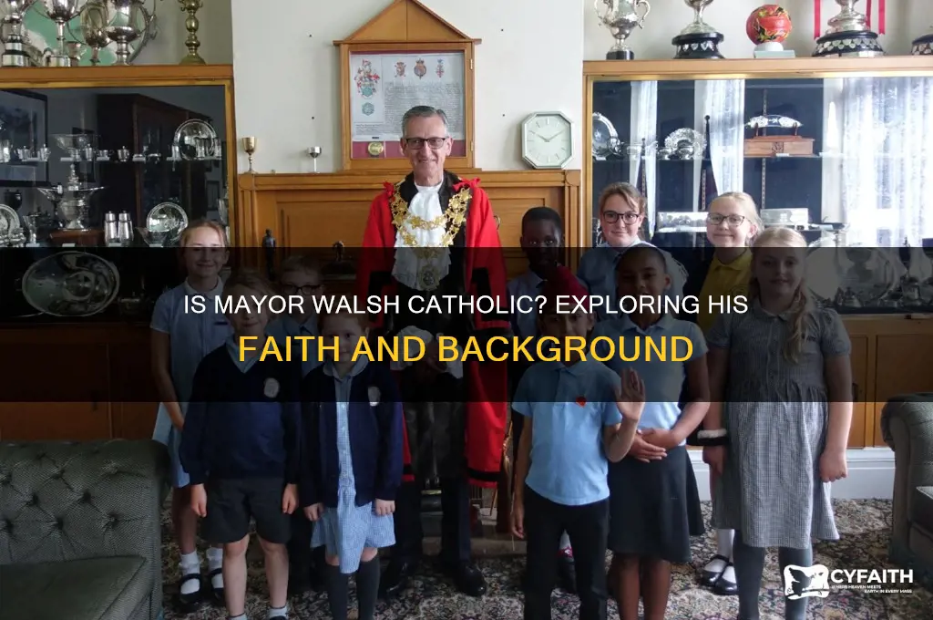 is mayor walsh catholic