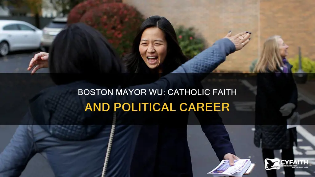 is mayor wu of boston catholic