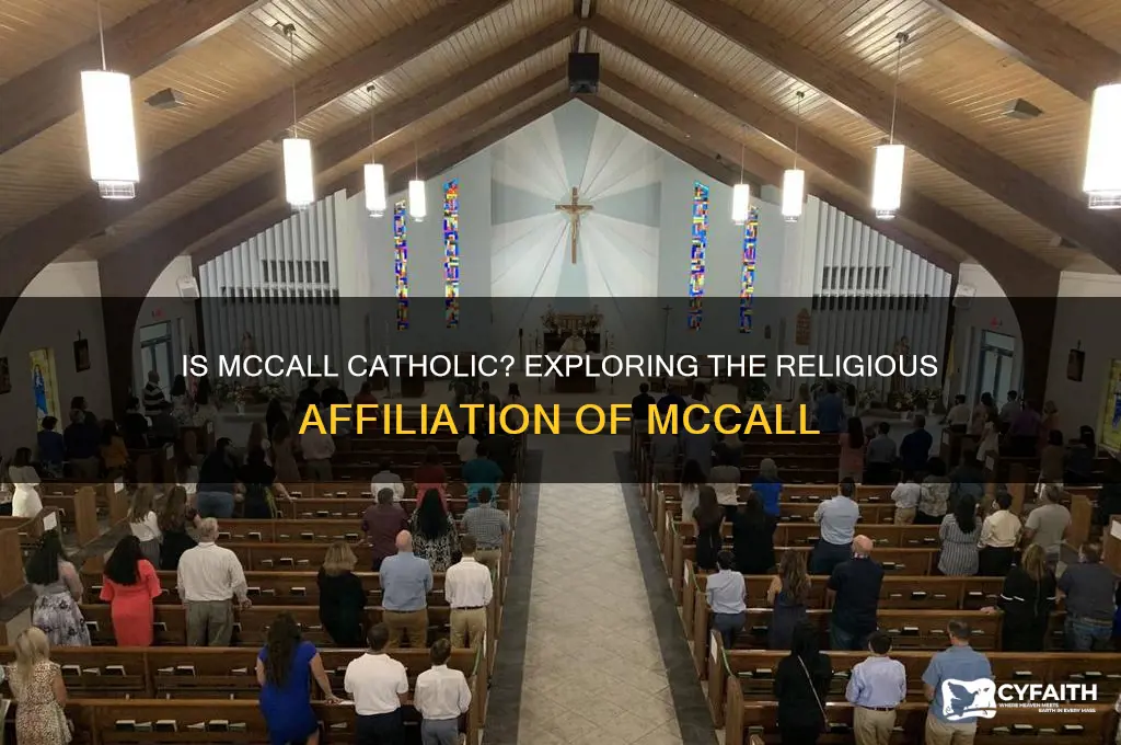 is mccall catholic