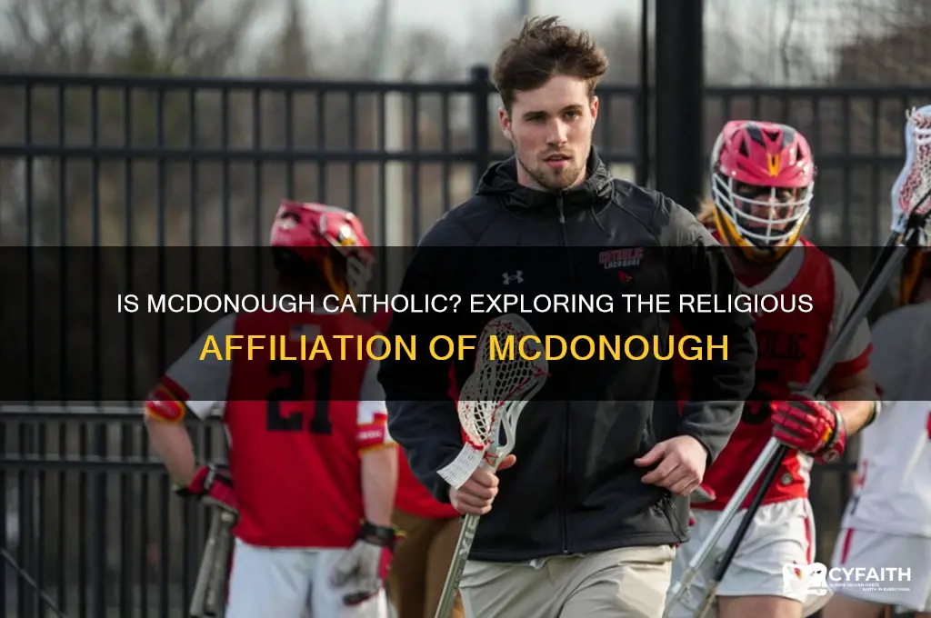 is mcdonough catholic