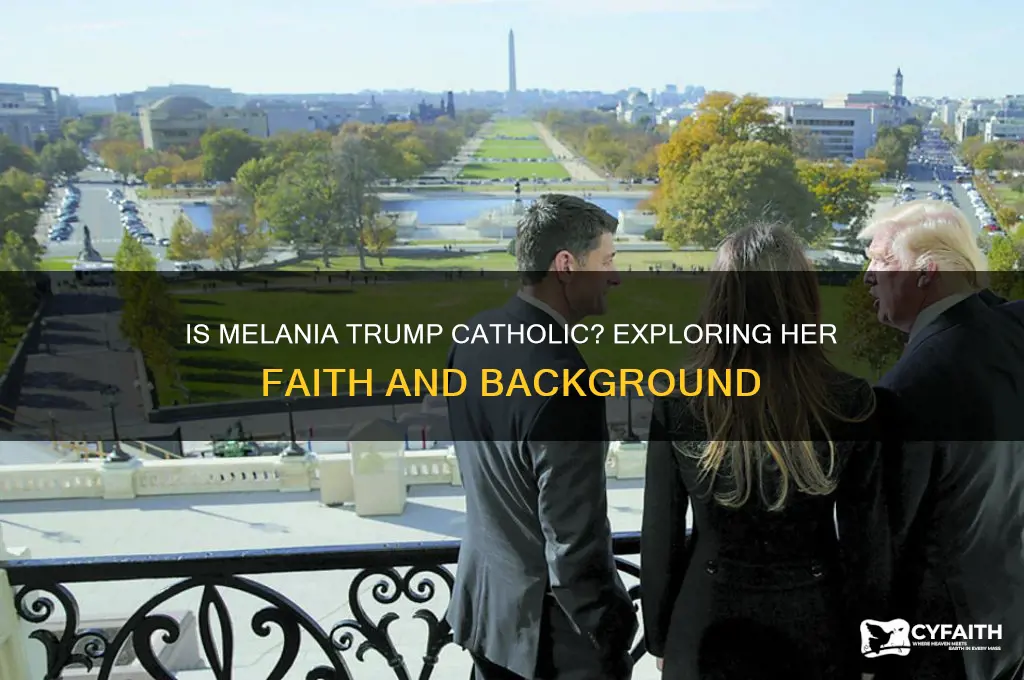 is melania trump a catholic