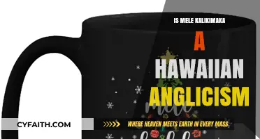 Mele Kalikimaka: A Hawaiian Anglicism or Cultural Adaptation?