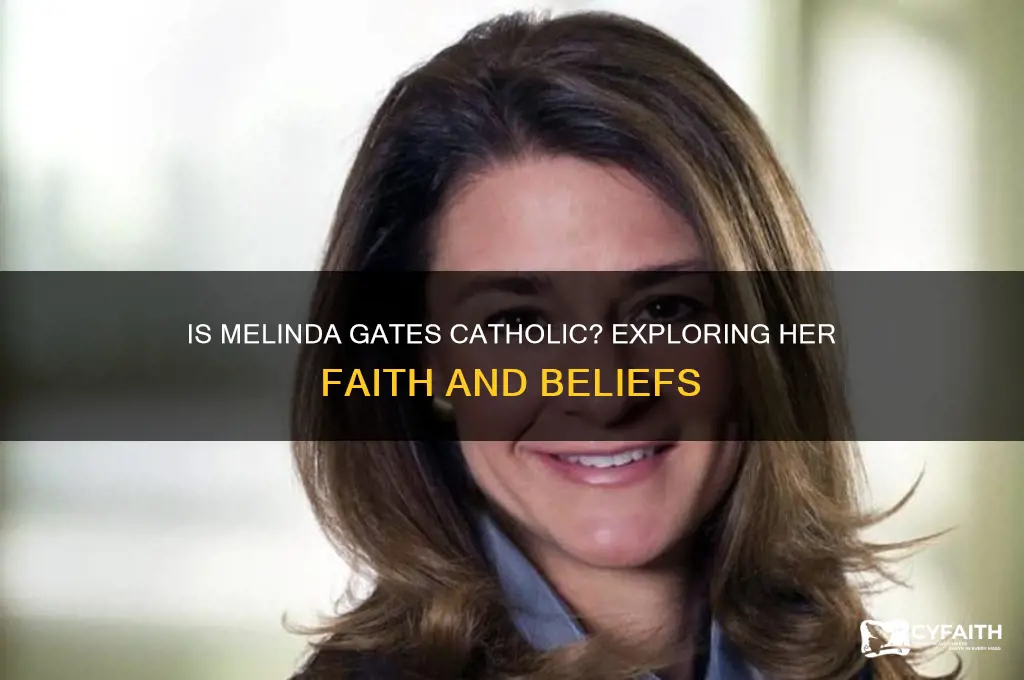 is melinda gates catholic