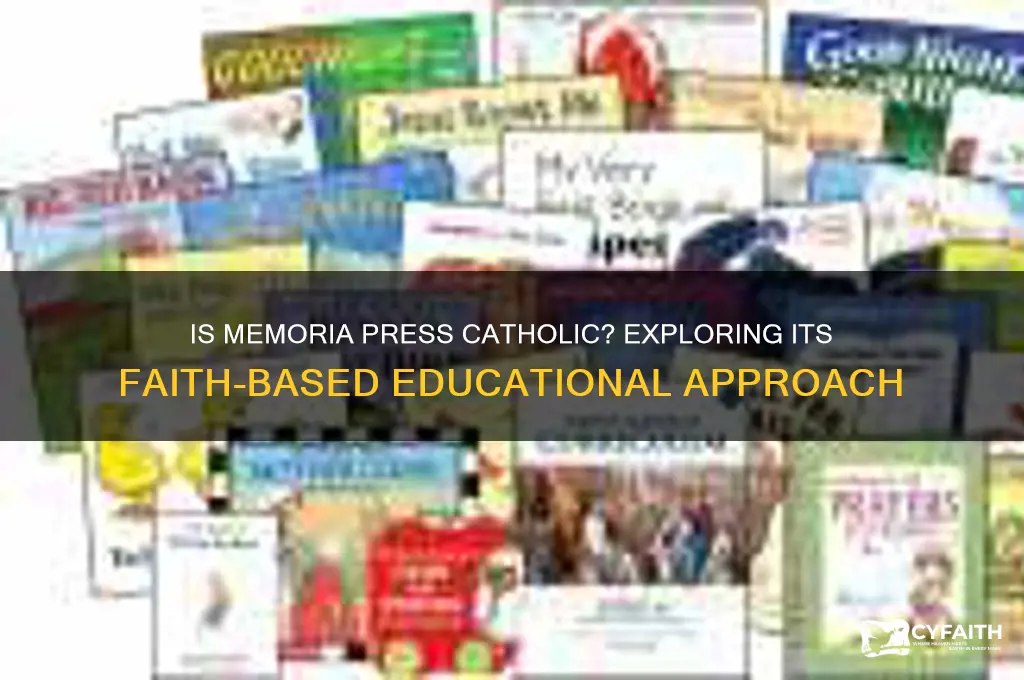 is memoria press catholic