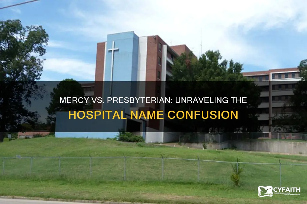 is mercy hospital the same as presbyterian hospit