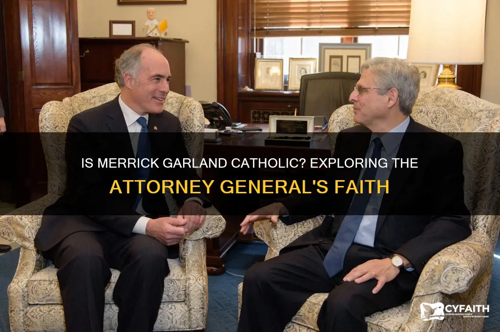 is merrick garland a catholic