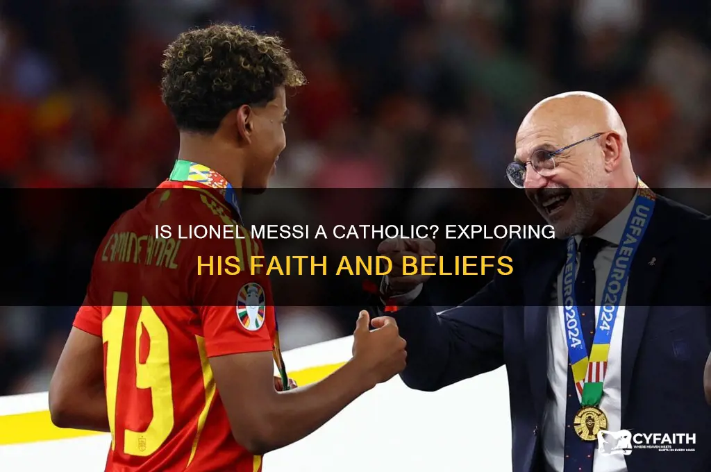 is messi a catholic