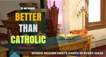 Methodist vs. Catholic: Comparing Beliefs, Practices, and Community Impact