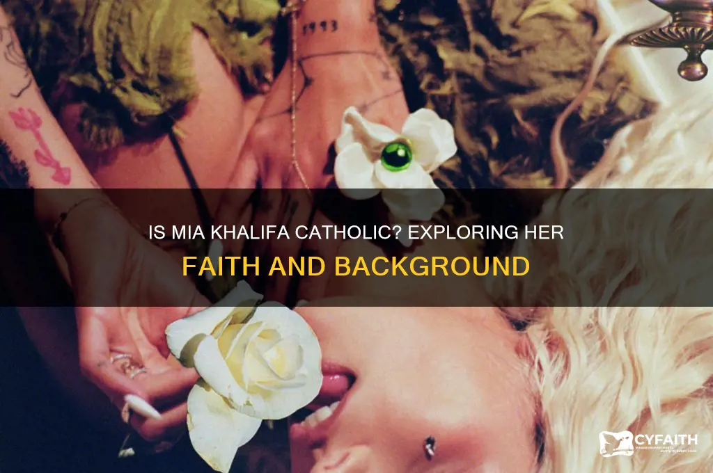 is mia khalifa catholic