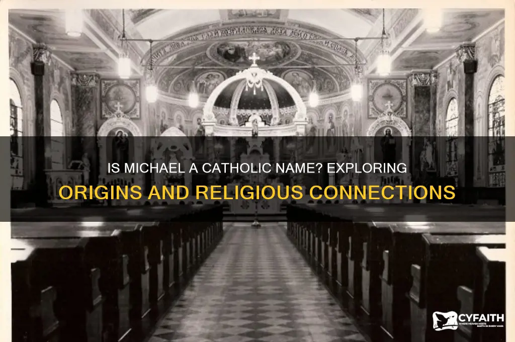 is michael a catholic name