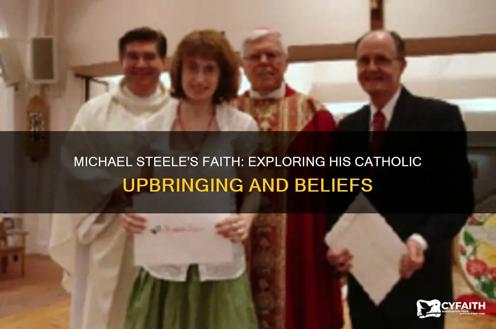 is michael steele catholic
