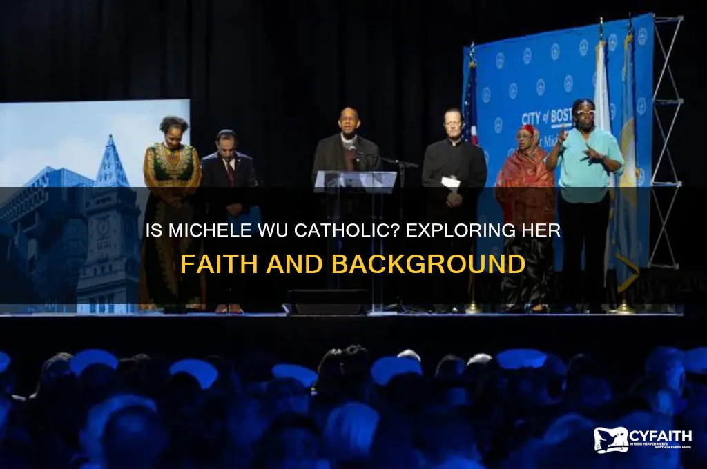 is michele wu catholic