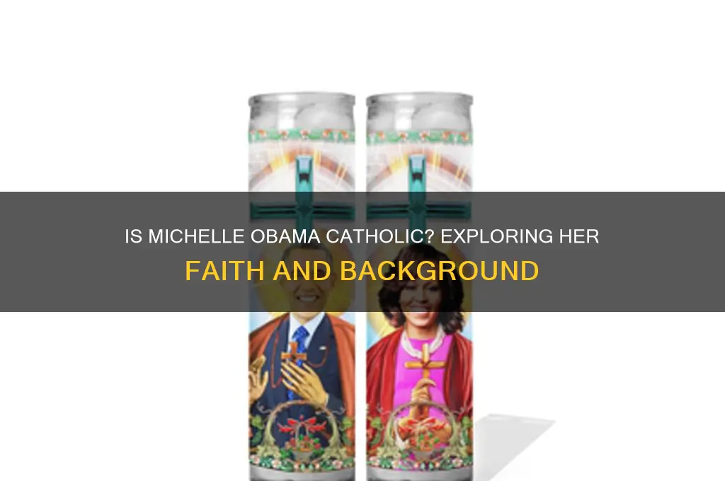 is michelle obama catholic