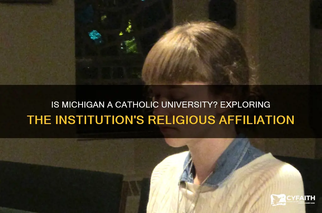 is michigan a catholic university