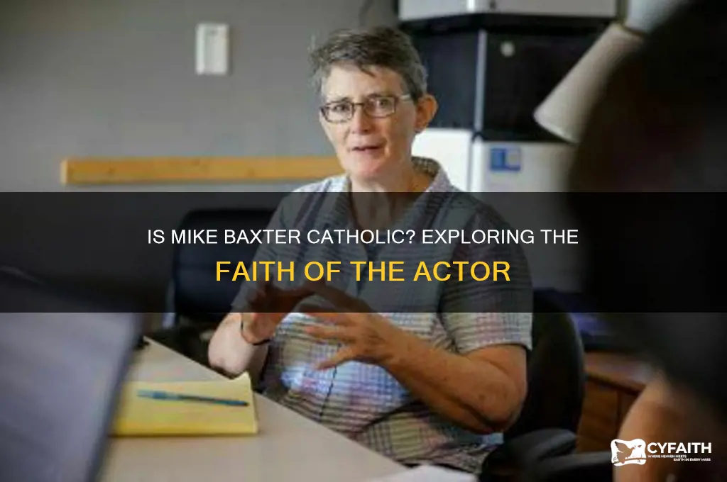 is mike baxter catholic