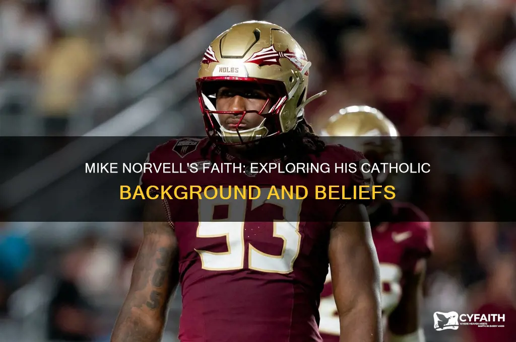 is mike norvell catholic