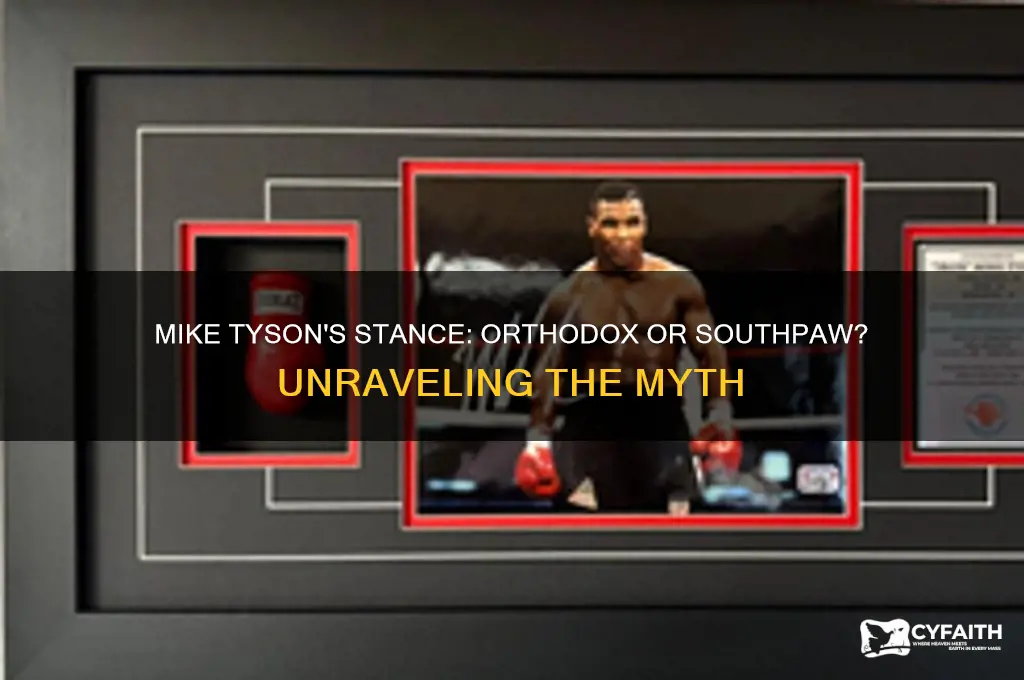 is mike tyson orthodox or southpaw