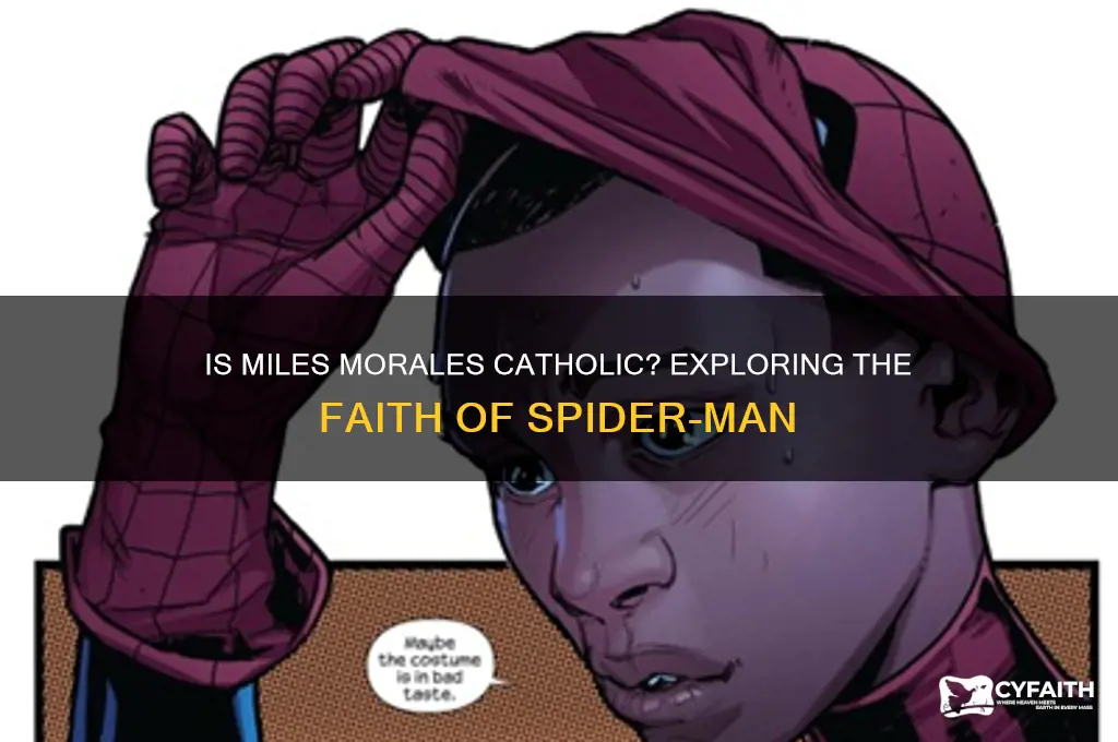 is miles morales catholic
