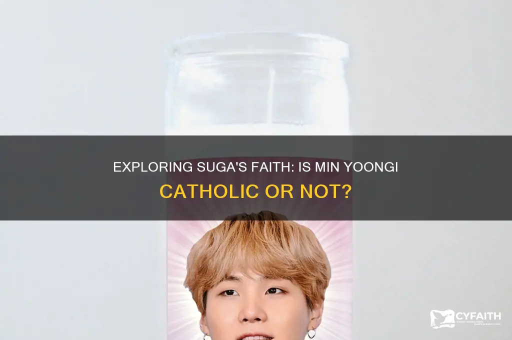 is min yoongi catholic