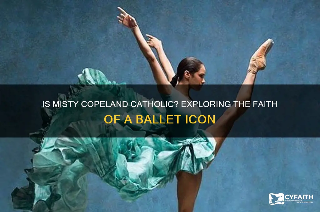 is misty copeland catholic