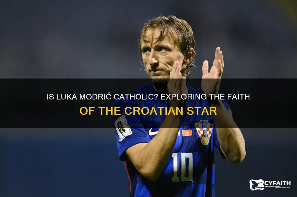 is modric catholic