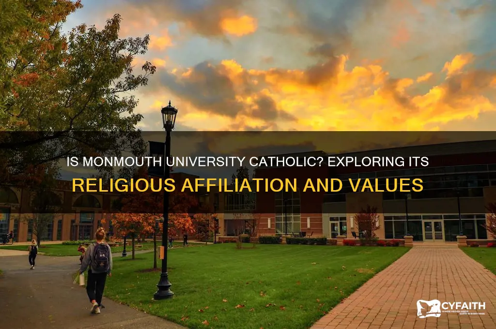 is monmouth university catholic