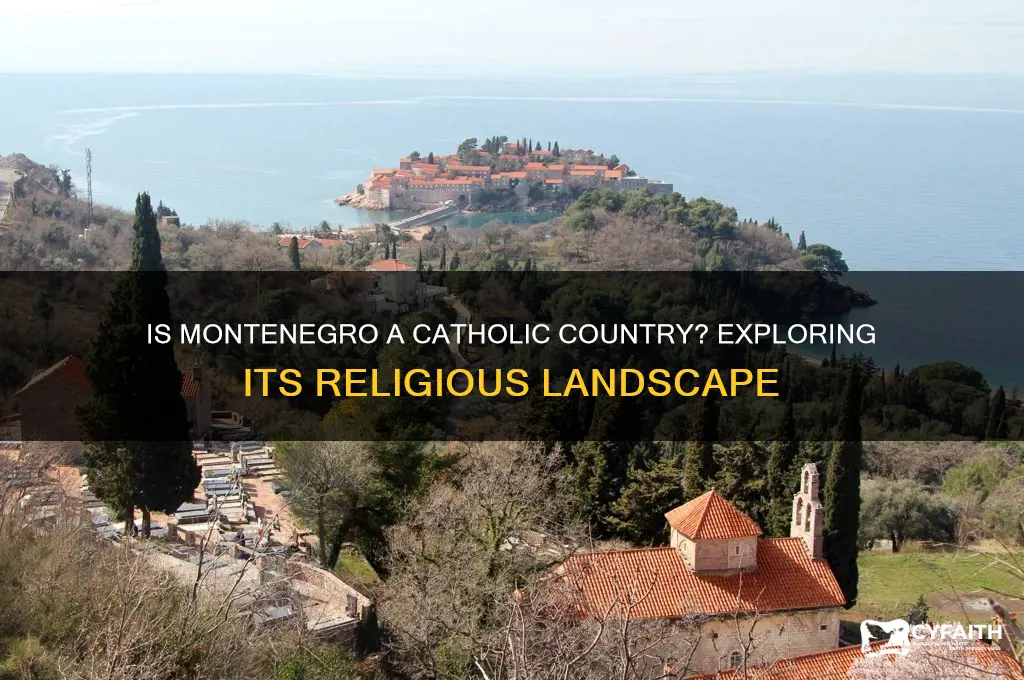 is montenegro a catholic country