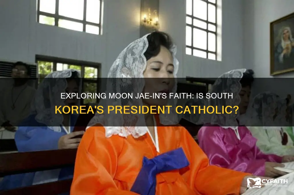 is moon jae-in catholic