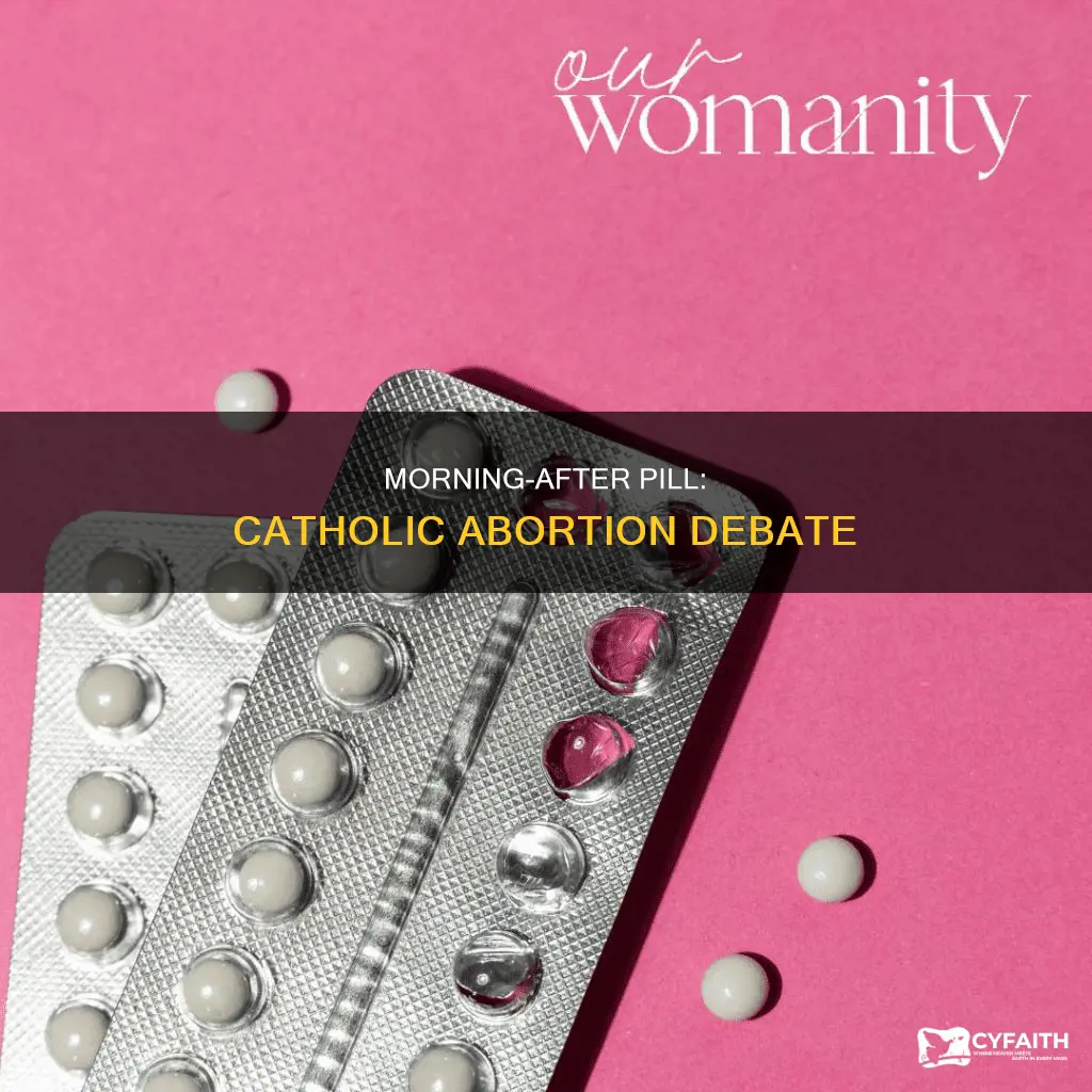 is morning after pill abortion catholic