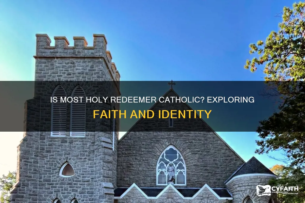 is most holy redemer catholic
