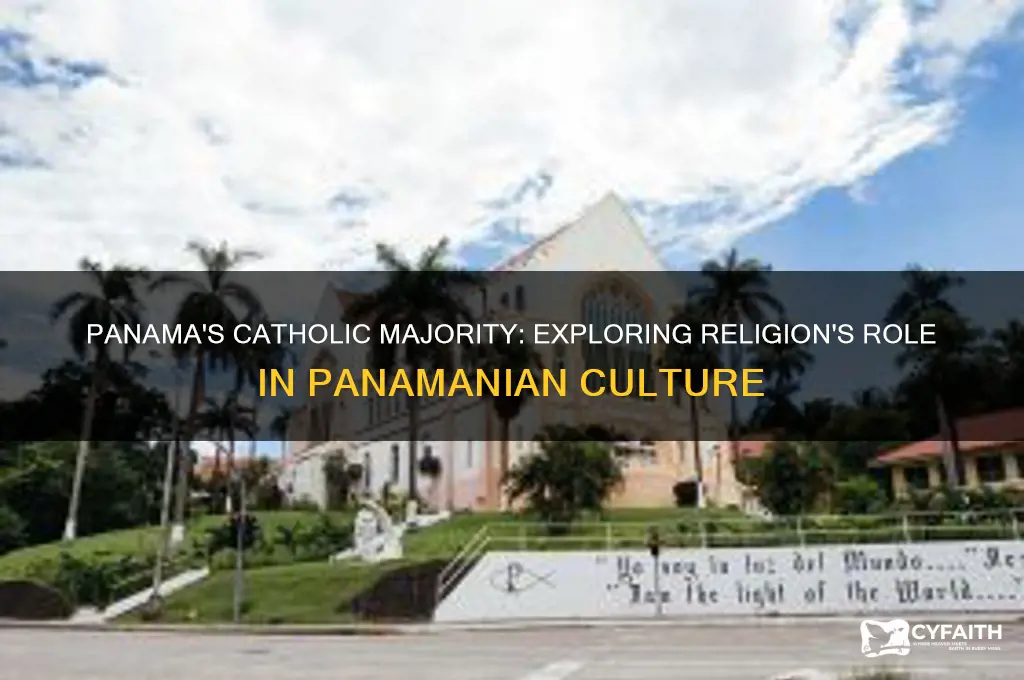 is most of panama catholic