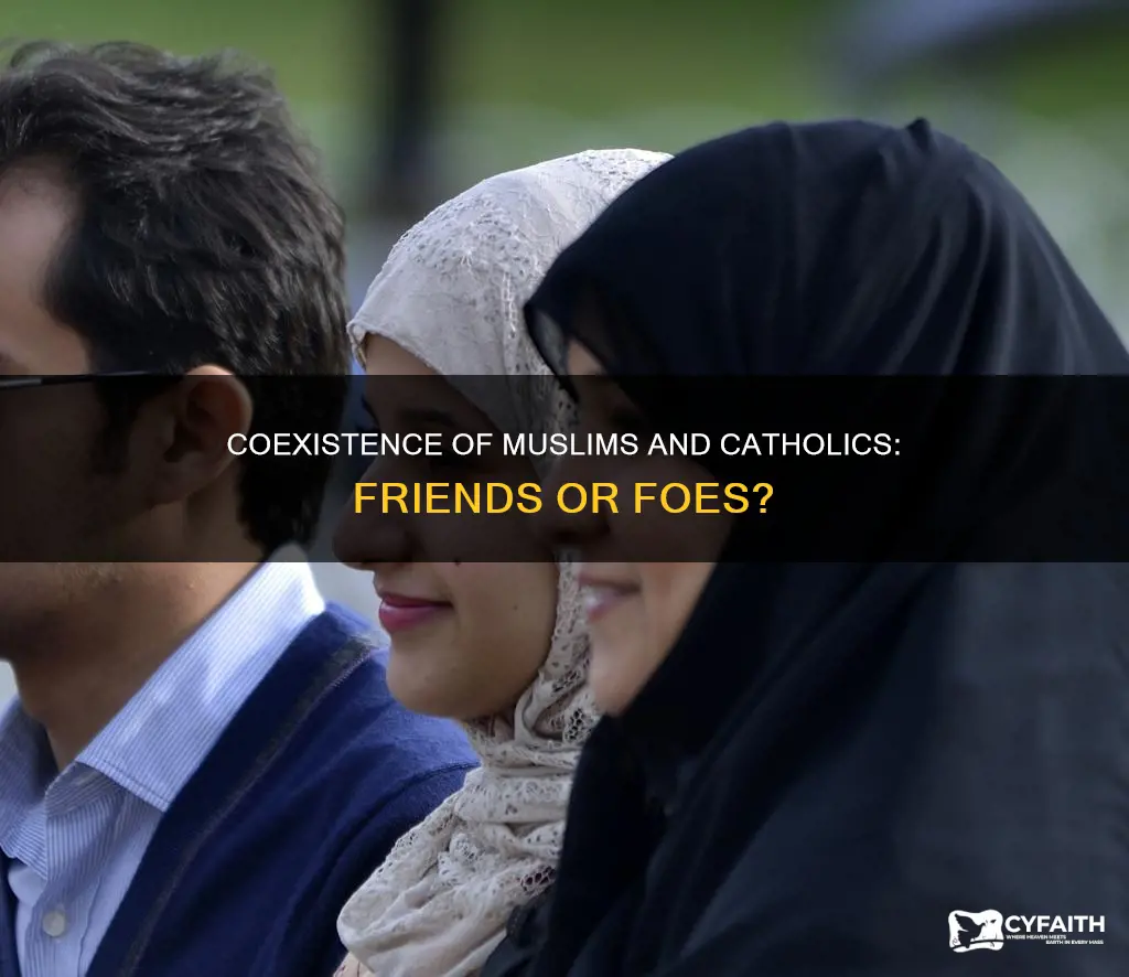 is muslim and catholic friendly with each other