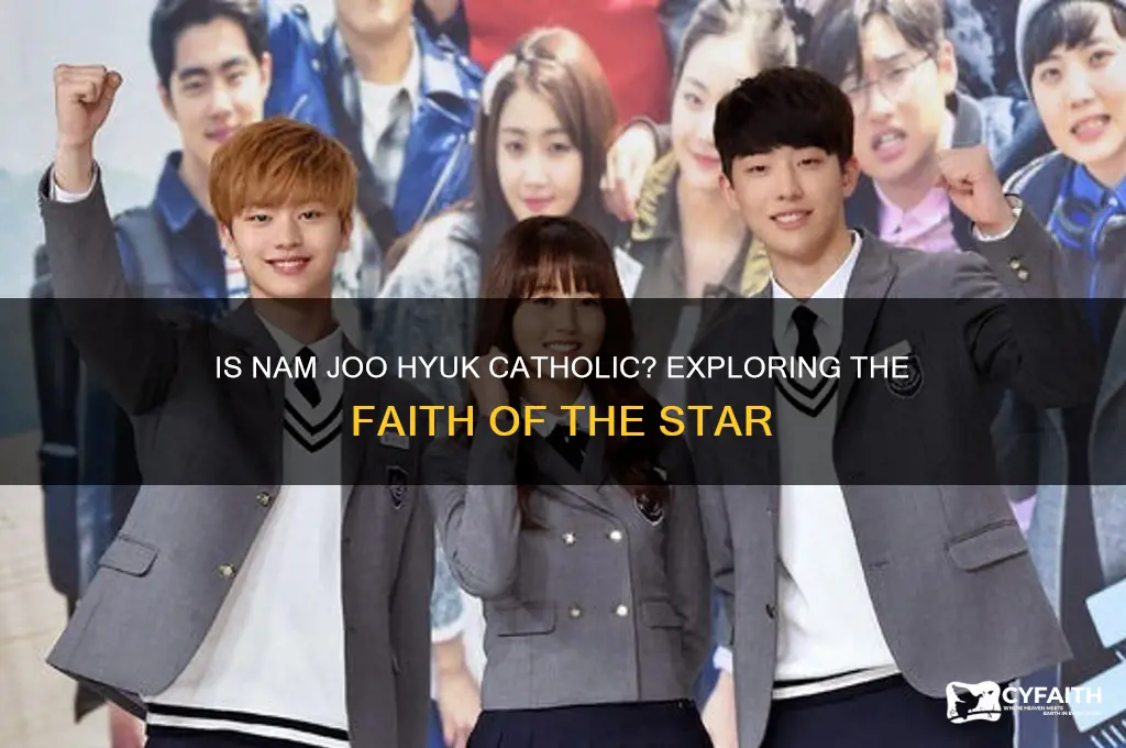is nam joo hyuk catholic