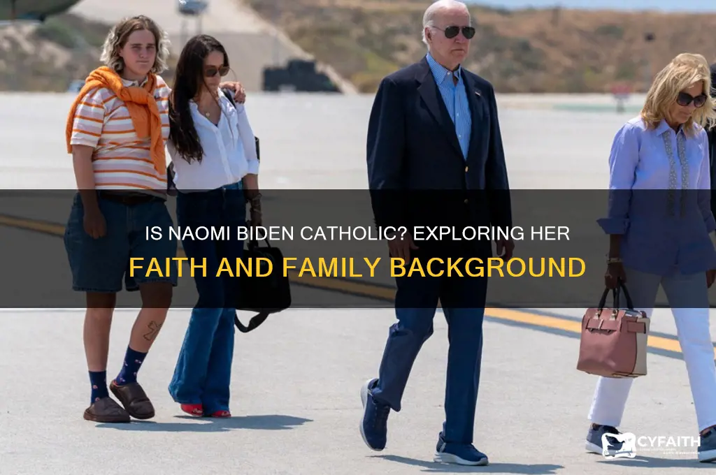 is naomi biden catholic